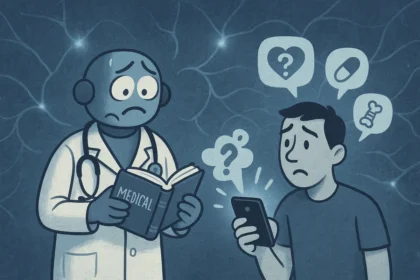 confused AI doctor