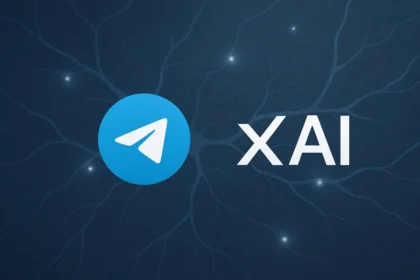 Telegram xAI logos