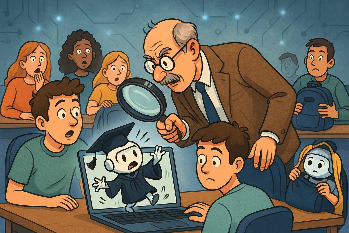 AI classroom chaos