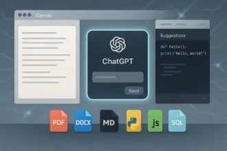 ChatGPT canvas