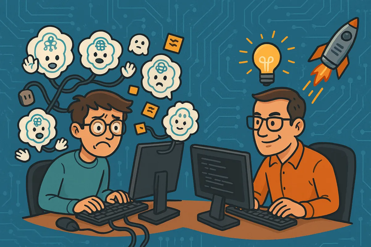 Programming with and without AI