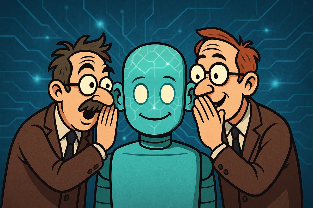 Scientists whisper to AI