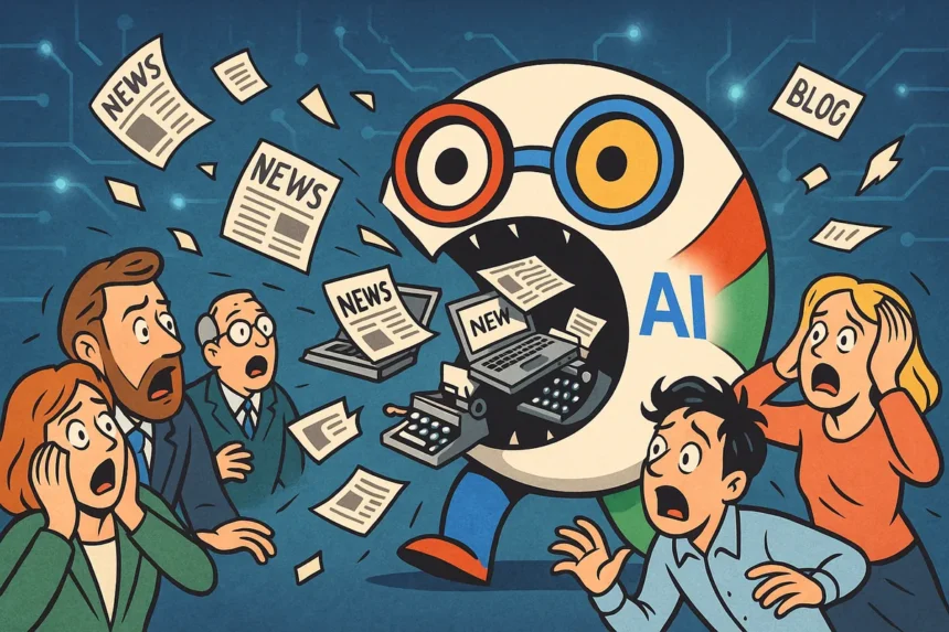 Google пожирає сайти