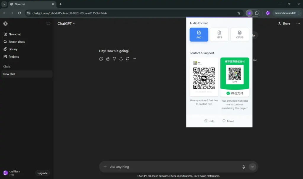 Кращі розширення Chrome для завантаження голосових відповідей ChatGPT