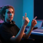 Кадр зі згенерованого відео