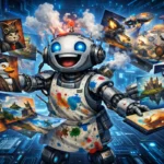 ШІ-художник Ілюстрація: Craftium